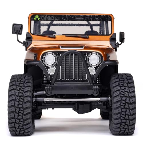 Axial 1/10 SCX10 III Jeep CJ-7 4X4 RTR Brushed RC Rock Crawler, Copper | Battery and Charger Not Included, RC Truck, AXI03008V2T2 - color: Copper