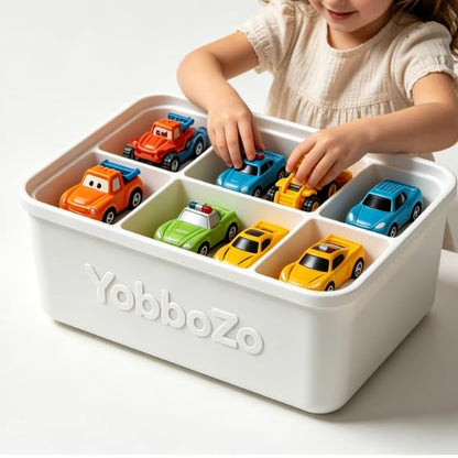Cases for Toy Vehicles, Toy Car Organizer and Storage Container for Collectible Toys