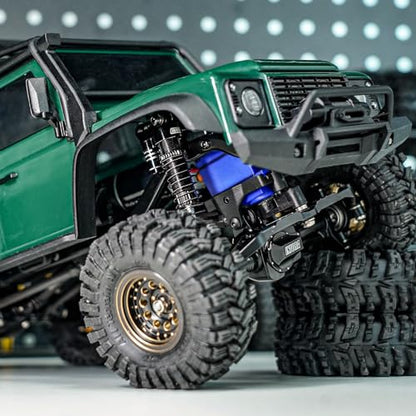 INJORA Brass & Aluminium 59mm Long ThreadedOil Shocks for TRX4M