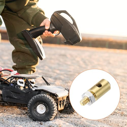 MECCANIXITY Linkage Stoppers Connecting Servo Arm, Push Rod with Nut and Screw for RC Airplane, D4x1.2mm D4x1.6mm 10 Pcs - size: D4x1.2mm; D4x1.6mm