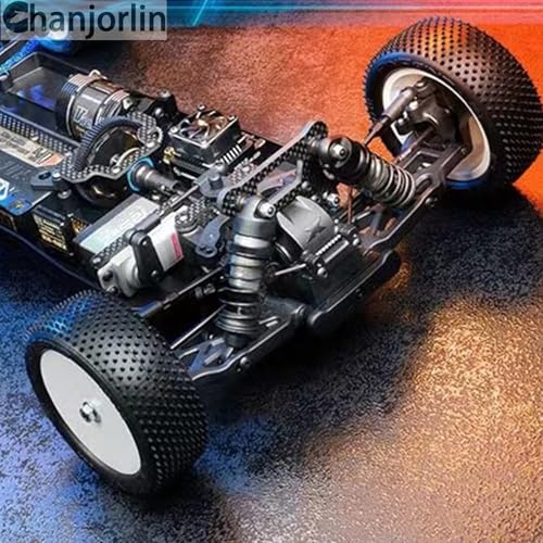 1/10 RC Off Road Front and Rear Tires and Wheels Rims 12mm Hex Racing Tyres For 1:10 Scale Buggy Car Tamiya TD4 TT-02B DF-02 Serpent Spyder SRX2 SRX4 XRAY XB2 Tekno EB410 yokomo yz4 4PCS