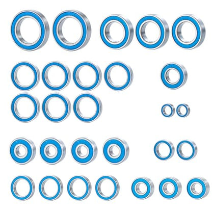 RC Bearing Kit For MAXX For WideMAXX 89086-4 1/10 28PCS Ball Bearing Complete Set RC Truck Car Upgrade Parts Model Accessory Assemble