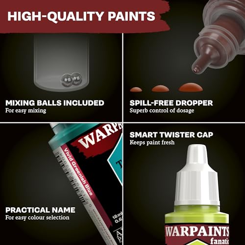 The Army Painter, Warpaints Flexible Triad Plus+: Ochres & Tans 7x18ml | Colori acrilici hobby di qualità miniatura, per Dungeons and Dragons (DnD) e Warhammer - color: Ochres & Tans