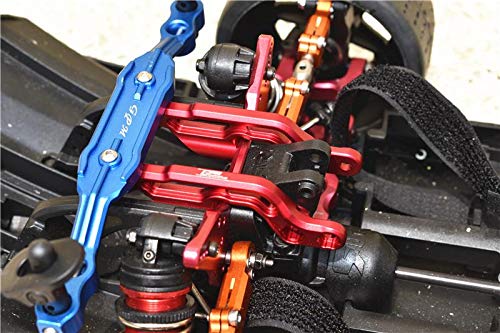 1/7 INFRACTION 6S BLX Upgrade Parts Aluminum Rear Body Post Fixed Mount - 2Pc Set Red