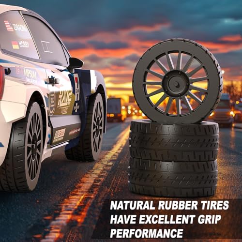 RC Rally Car, ZD Racing RX12 1/12 Scale 4WD Brushless Rally Car with Alloy Suspension, Idea Vehicle Gift for Adults and Teens (Red) - color: Red