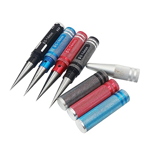 Vaguelly 0-14mm RC Aircraft Model Hole Opener Reamer Tool Tapered Metal Steel Puncher for Car Shell Repair Compatible DIY Projects 1 Piece