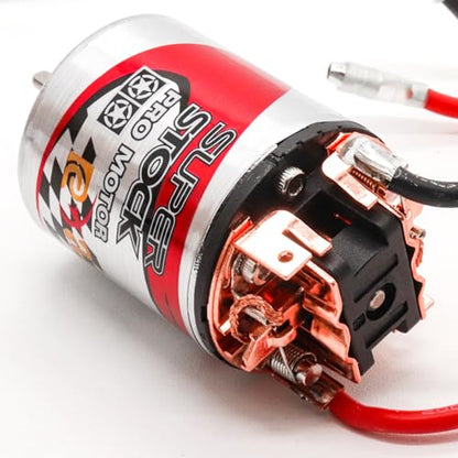 RC Motor 540 12T Brushed Motor Waterproof Stainless Steel Shell Brushed Motor Climbing Car Large Torque Motor Replacement for Axial SCX10 AXI03007 90046 Redcat Gen8 Tamiya TT02 - size: 12 T