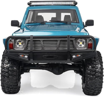 YIKONG YK4107 1/10 4WD RC Rock Crawler Two Speed Differential Lock LCG Chassis Tank Turn RC Car LED Lights Off-Road Climbing Truck