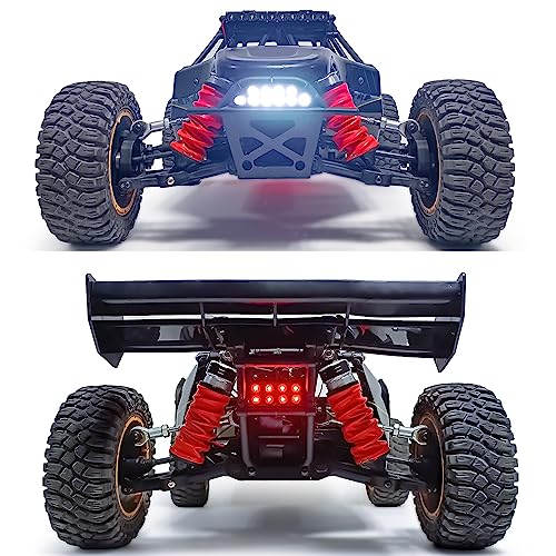 Front Rear LED Lights Kit for 1/5 XL DBXL 4WD 2.0 RC Crawler Car