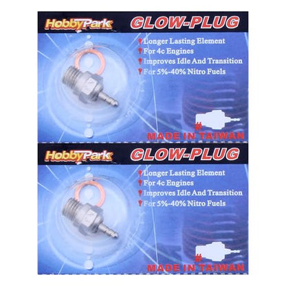 Hobbypark 2pcs 70117 Duty Glow Plug #3 N3 Hot Spark Nitro Engine Parts Replace OS 8 For Traxxas Kyosho HSP HPI Redcat 1/8 1:10th RC Car Truck Buggy
