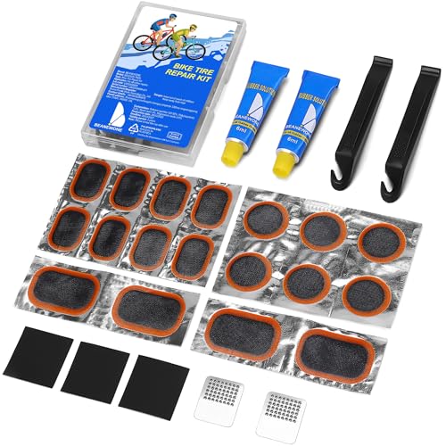 Bike Tire Repair Kit, Bicycle Inner Tube Patch Kit – Portable Case for Bicycle, Motorcycle & Inflatable Tubes - style: Tire Repair Kit