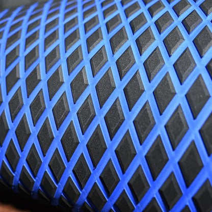 98.4"X43.31" Boat Flooring Self-Adhesive EVA Foam Boat Decking Marine Yacht RV Pool Non-Skid - color: Black and blue