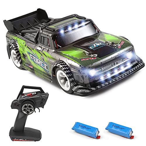 GoolRC WLtoys 284131 RC Drift Car, 1:28 Scale 4WD 30KM/H High Speed Electric Drifting Car RTR, Metal Chassis, 2 Batteries for Adults