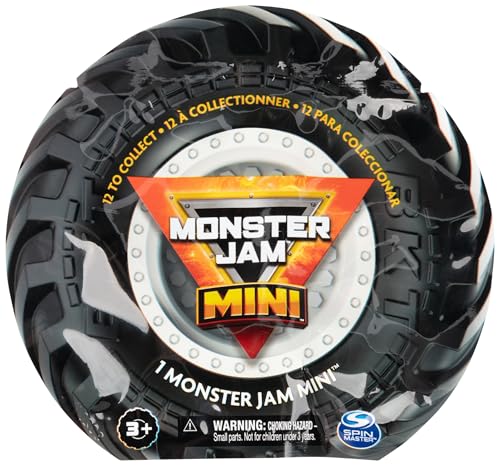 Monster Jam, Official Mini Mystery Collectible Monster Truck (Styles May Vary), 1:87 Scale, Great Gift for Birthday Parties