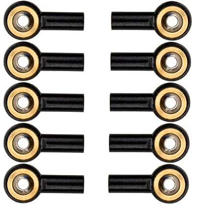 10Pcs ShareGoo M2.5 Tie Rod End Ball Head Holder 2.5mm Thread Ball Joint Link Compatible with Wltoys A959 12428 144001 WPL C14 C24 MN D90 MN99S RC Car