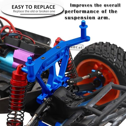 for 1/10 Slash 4X4 VXL/Stampede 4X4 VXL,Aluminum Body Mount Post Set,Front & Rear Body Post Extensions,RC Upgrades Parts Hops Up for Slash/Stampede 4X4 VXL,Replace #6815R,Navy Blue