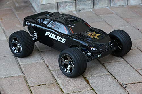 SummitLink Custom Body Police Style Compatible for 1/10 Scale RC Car or Truck (Truck not Included) R-PB-01