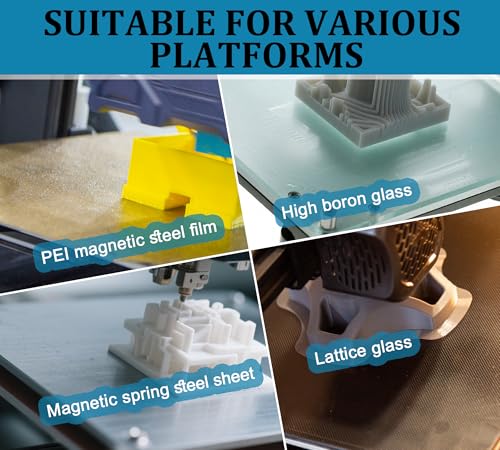 3D Printer Adhesive Glue Spray 200ml, High Tack, Anti-Warp for PLA ABS PETG | No residue, easy removal. 3D printing accessories for all build plates & heated beds. Perfect adhesion for TPU, ASA & more.
