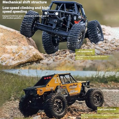 1/24 RC Crawler Car UDI RC UCX2405PRO 4wd Mini Climb Racing Brushless Motor 4 Wheel Steering 3 Speed Transmission RTR Toy (Black) - color: Black