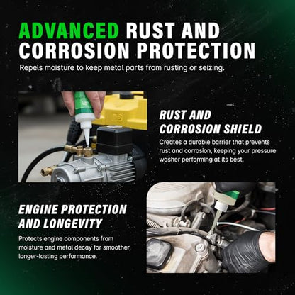 JB Industries Multi-Purpose Lubricating Oil 4 oz – All-Purpose Oil for Home, Automotive & Shop Use, Long-Lasting Anti-Rust Machine Oil with Precision Drip Applicator for Hinges, Wheels, Tools, & More