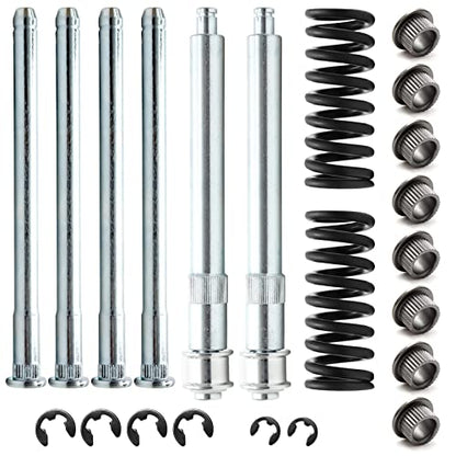 Door Hinge Roller Pin and Bushing Repair Kits with Spring Replacement Front Upper for Chevrolet C1500 Truck 1988‑1999 - size: 1500MJL
