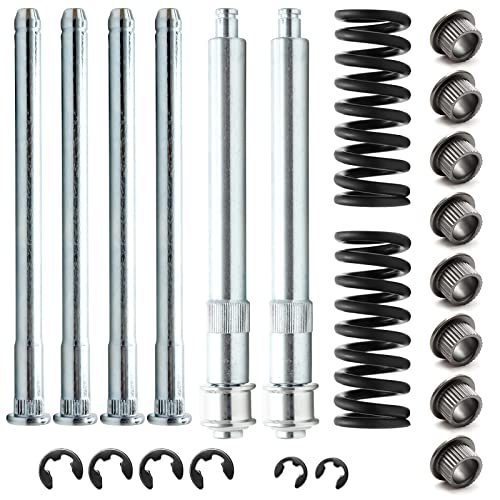 Door Hinge Roller Pin and Bushing Repair Kits with Spring Replacement Front Upper for Chevrolet C1500 Truck 1988‑1999 - size: 1500MJL