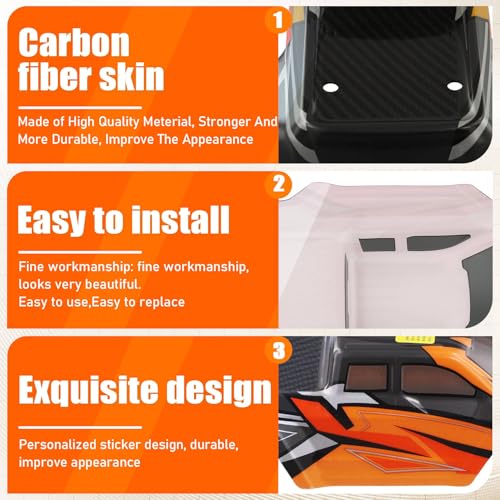 HBX 16889 16889A 16890 16890A SG1601 SG1602 RC Car Body Shell and Sticker B004-INV 1/16 RC Car Parts Accessories C - size: C