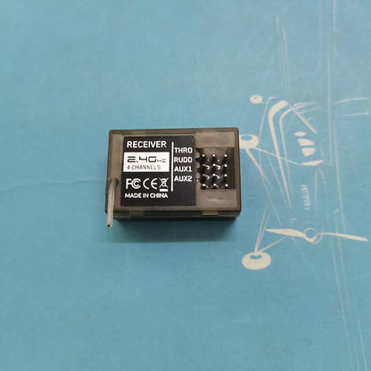 Receiver-4-ch-ESR411 PR2210 for VOLANTEX RC Boat 798-4 Vector SR80,79804Pro,792-4 Atomic, 792-5 Vector SR65,791-1 Compass,791-2 Hurricane,798 Series,791 Series 798-3 792-4/5/6
