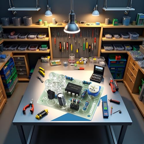 Soldering Practice Kit Learn to Solder Kits DIY Electronic Soldering Project Learning Board Soldering Stations Soldering and Desoldering Equipment