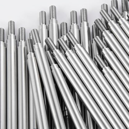 RC Stainless Steel Suspension Links Chassis Linkage Set 75mm | For 1/10 Scale SCX10 TRX4, RC Crawler - size: 75mm