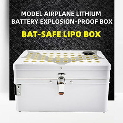 Lipo-Lithium Battery Charging Safe Box M Size