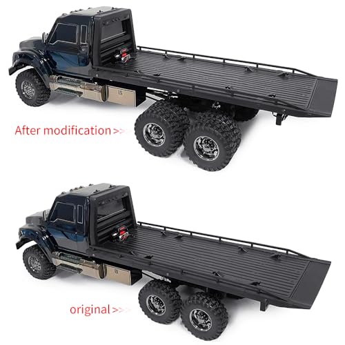 MORLORDY RC Dually Wheel Conversion Kit for 1/10 TRX6 Hauler G63 SCX10 TRX4 | Aluminum Single Wheel to Dual Wheel Conversion Kit for Most 1/10 RC Crawler Car Truck and Hauler