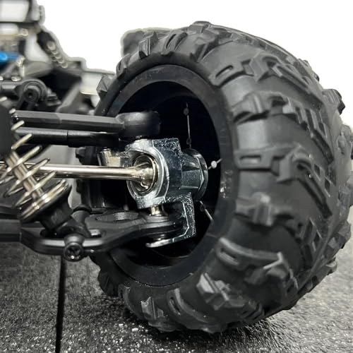RC Crawlers Components For SCY 16101 16102 16103 16201 16101 Pro 16102 Pro 16103Pro 16201Pro Metal Front Steering Cup Rear Hub Carrier 1/16 RC Car Upgrade Parts(Set) - size: Set