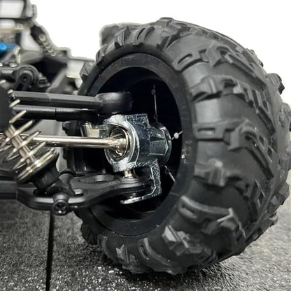 RC Crawlers Components For SCY 16101 16102 16103 16201 16101 Pro 16102 Pro 16103Pro 16201Pro Metal Front Steering Cup Rear Hub Carrier 1/16 RC Car Upgrade Parts(Set) - size: Set
