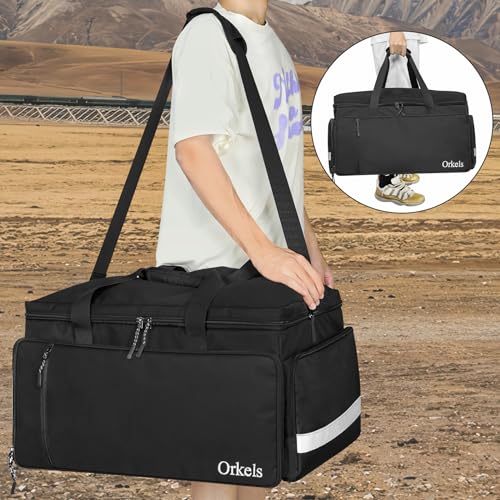 ORKELS RC Storage Bag for 1/8, 1/10 Cars, Protective Carry Case with Bottom Clapboard Compatible with Traxxas Car, Multi-Pockets for Tools & Accessories - size: FOR 1/8, 1/10 Car