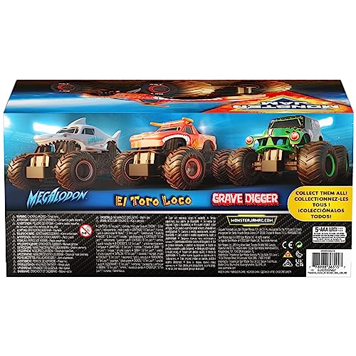 Monster Jam Official El Toro Loco RC Truck, 1:24 Scale | Remote Control Truck Toy, Durable Construction, Authentic Design, Easy to Use Remote, Pretend Play Gifts for Kids Ages 4+ - style: El Toro Loco