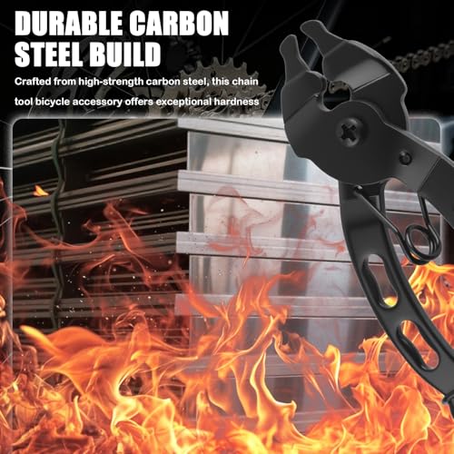 2026 Upgraded Bike Chain Tool,2-in-1 Two-Way Arc Snap Bicycle Chain Tool with Return Spring for Quick Install & Removal,Professional Master Link Pliers for 6-12 Speed Chains