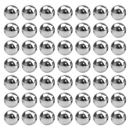 90 Pcs M10 Stainless Steel Bearing Balls, Metric Precision Bike Ball Bearings for Acrylic Paints, Nail Polish & Epoxy Resin, Durable Agitator Balls for Ball Bearings - size: M10-90Pcs