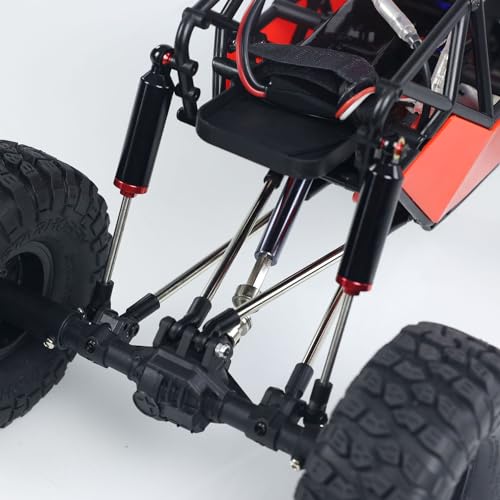 RTR RC 1/10 8504R Off-Road Car 4 * 4 Remote Control Rock Crawler Electric Truck Top Speed 35 km/h 15KG Servo Metal Shock Absorber 2500mAh Lipo Hobby Model for Adult