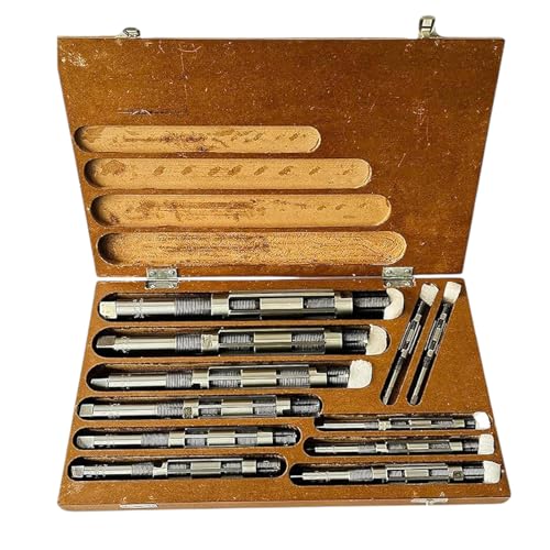 Adjustable Reamer Set H4–H14 (15/32"–1-1/2") – Carbon Steel Blades & Mild Steel Body | Straight Flute Hand Reamers for Metal, Wood & Plastic | Precision Hole Finishing Tools