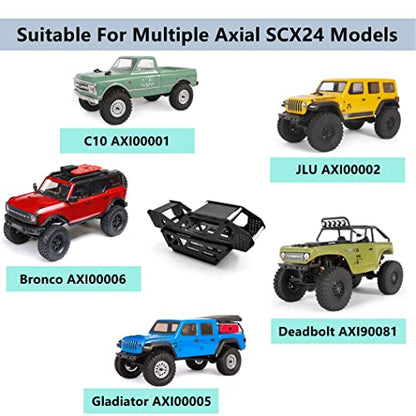 MORLORDY RC Carbon Fiber Chassis Frame Roll Cage Body Shell for 1/24 RC Crawler Car SCX24 Body Upgrades AXI00001 AXI00002 AXI00004 AXI00005 AXI00006 AXI90081 Accessories
