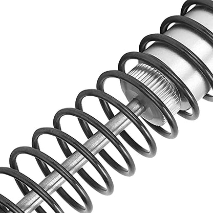 RC, Oil Filled Adjustable Damper with Elastic Spring 144mm for RC Crawlers Off Road Vehicles Trail Rock Crawling Racing - color: Silver