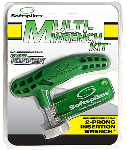 Softspikes Golf Cleat Kaddy - Attachments to Both Remove & Install Golf Spikes Quickly - Compatible with Any Insert System - style: Cleat Ripper and Two-Pin