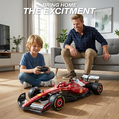 Voltz Toys Licensed 1:12 F1 Ferrari SF-25 Remote Control Vehicle - RC Series for Kids and Adults - 2.4GHz Racing Toy for Gift (1:12 Ferrari SF-25) - color: 1:12 Ferrari Sf-25