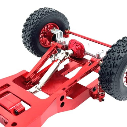 Simhoa Electric Car RC Crawler Upgraded Axle Drive Shaft Set Precision Metal Gears and Assembly Designed for Stability Suitable for Hobby Model Building, Silver - color: Silver