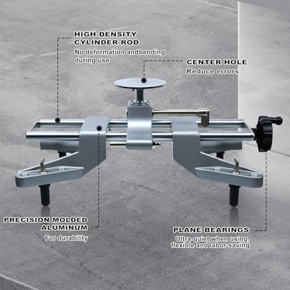 Wheel Alignment Tool 3PCS for 11-25" Rims with Magnetic Adapter | Magnetic wheel clamp kit for accurate camber & caster measurement. Fits 11-25" rims.
