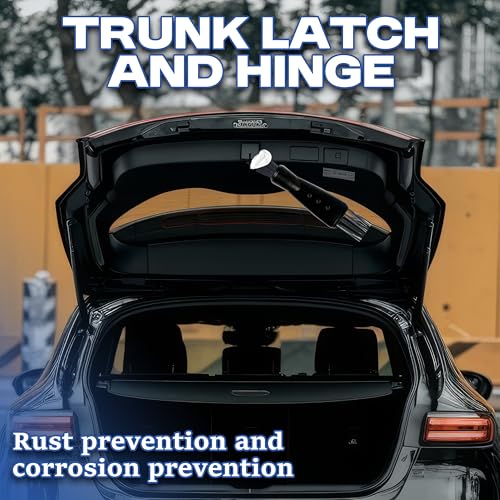 White Lithium Grease 50g Automotive Multi-Purpose Lubricant Car Door Hinge Handle Seat Slide Sunroof Sliding Door Track Rail Gear Prevent Rust Corrosion Lubrication for Garage Marine Industrial - size: 50 grams