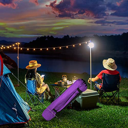 Xxerciz Folding Chair Carry Bag with Adjustable Shoulder Strap Nylon Storage Tent Bag Heavy Duty for Travel Camping Sports - color: Purple