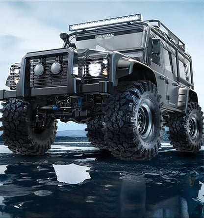 REDSPIDER • Rubber 2.2'' Crawler Tires 2.2'' All Terrain Tires for 2.2'' Beadlock Wheels 1/10 1/8 Scale Rock Crawler Car Axial SCX10 90047 D90 TF2 Tamiya CC01 TRX4 TRX6 Redcat Racing TC8 Marksman