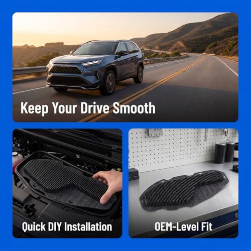 2PCS Car HV Battery Cooling Air Intake Filter Screen, OEM# G92DH-42010 Vehicle HV Engine Battery Air Filter, Automotive Accessories, Compatible with Hybrid Venza Prime